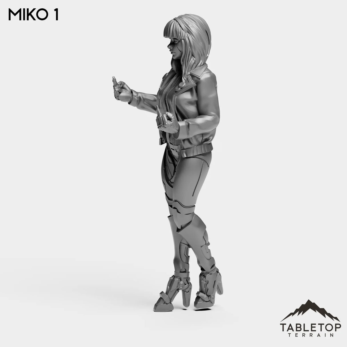 Tabletop Terrain Miniature Miko - Strike Team Omega & Almighty Friends