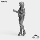 Tabletop Terrain Miniature Miko - Strike Team Omega & Almighty Friends