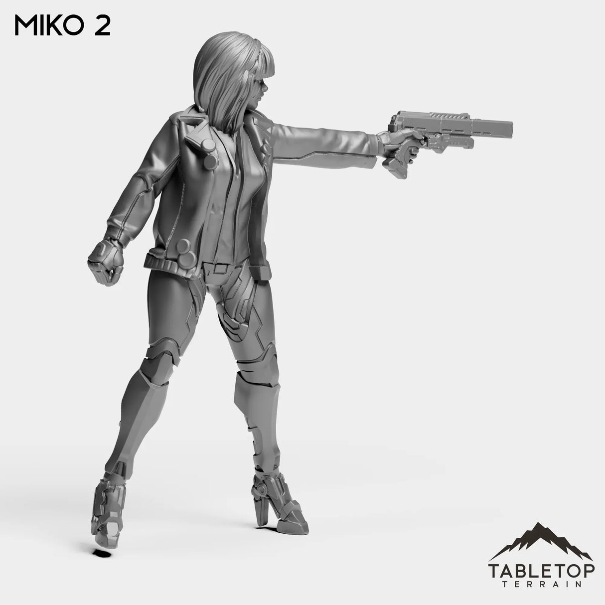 Tabletop Terrain Miniature Miko - Strike Team Omega & Almighty Friends