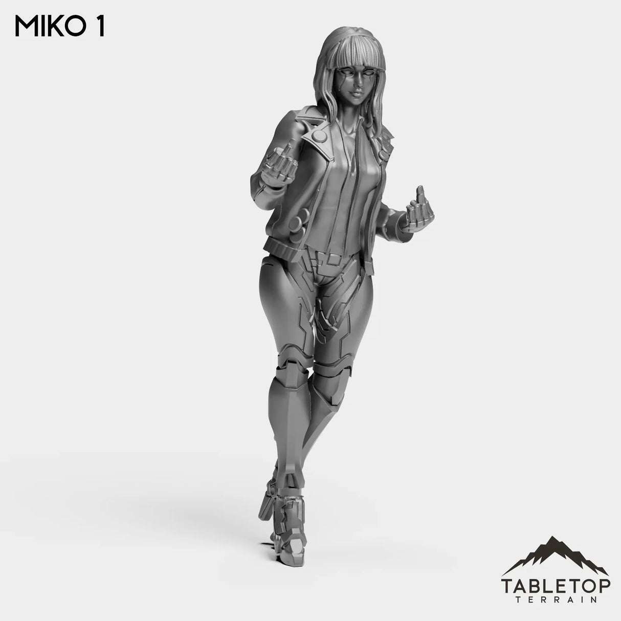 Tabletop Terrain Miniature Miko - Strike Team Omega & Almighty Friends