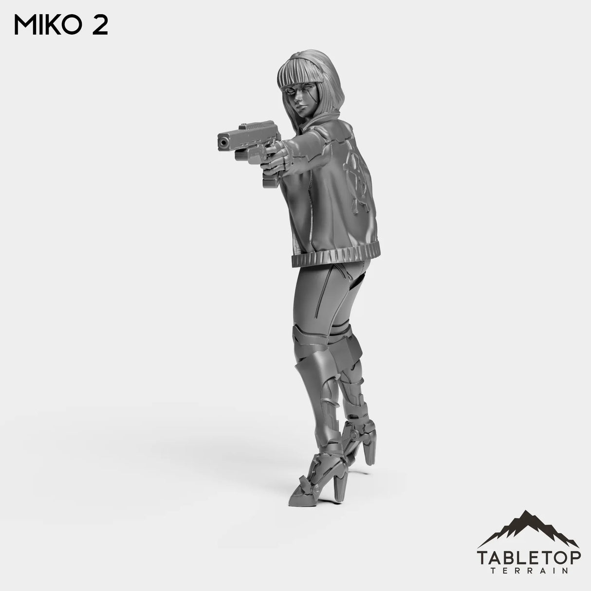 Tabletop Terrain Miniature Miko - Strike Team Omega & Almighty Friends