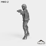 Tabletop Terrain Miniature Miko - Strike Team Omega & Almighty Friends