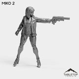 Tabletop Terrain Miniature Miko - Strike Team Omega & Almighty Friends