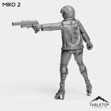 Tabletop Terrain Miniature Miko - Strike Team Omega & Almighty Friends
