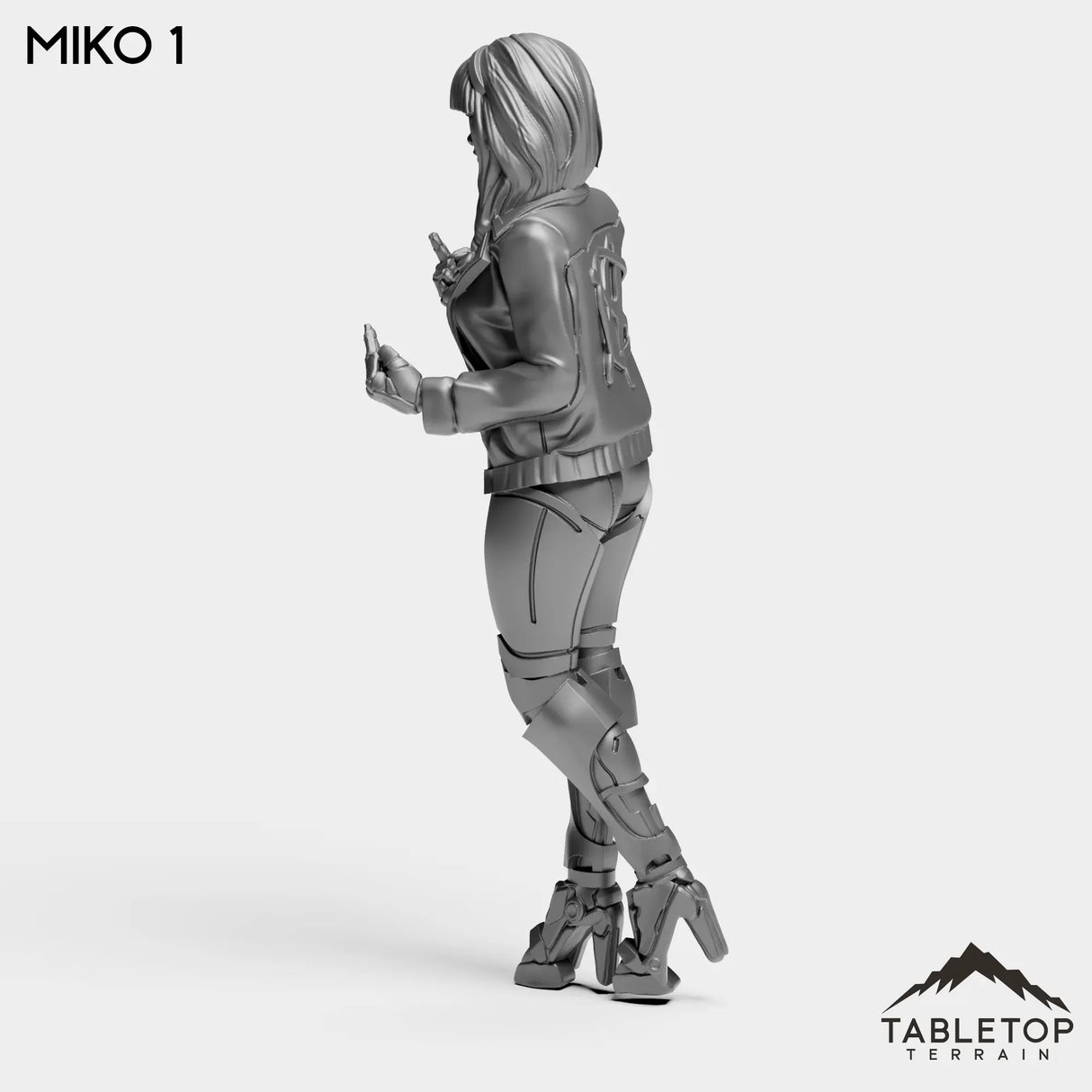 Tabletop Terrain Miniature Miko - Strike Team Omega & Almighty Friends