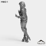 Tabletop Terrain Miniature Miko - Strike Team Omega & Almighty Friends