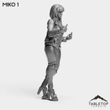 Tabletop Terrain Miniature Miko - Strike Team Omega & Almighty Friends