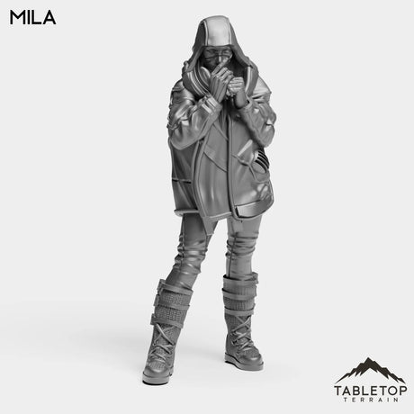 Tabletop Terrain Miniature Mila - Strike Team Omega & Almighty Friends