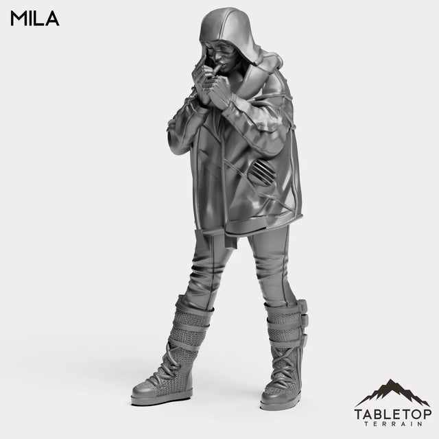 Tabletop Terrain Miniature Mila - Strike Team Omega & Almighty Friends