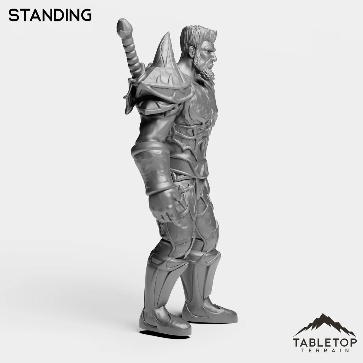 Tabletop Terrain Miniature Military Instructor