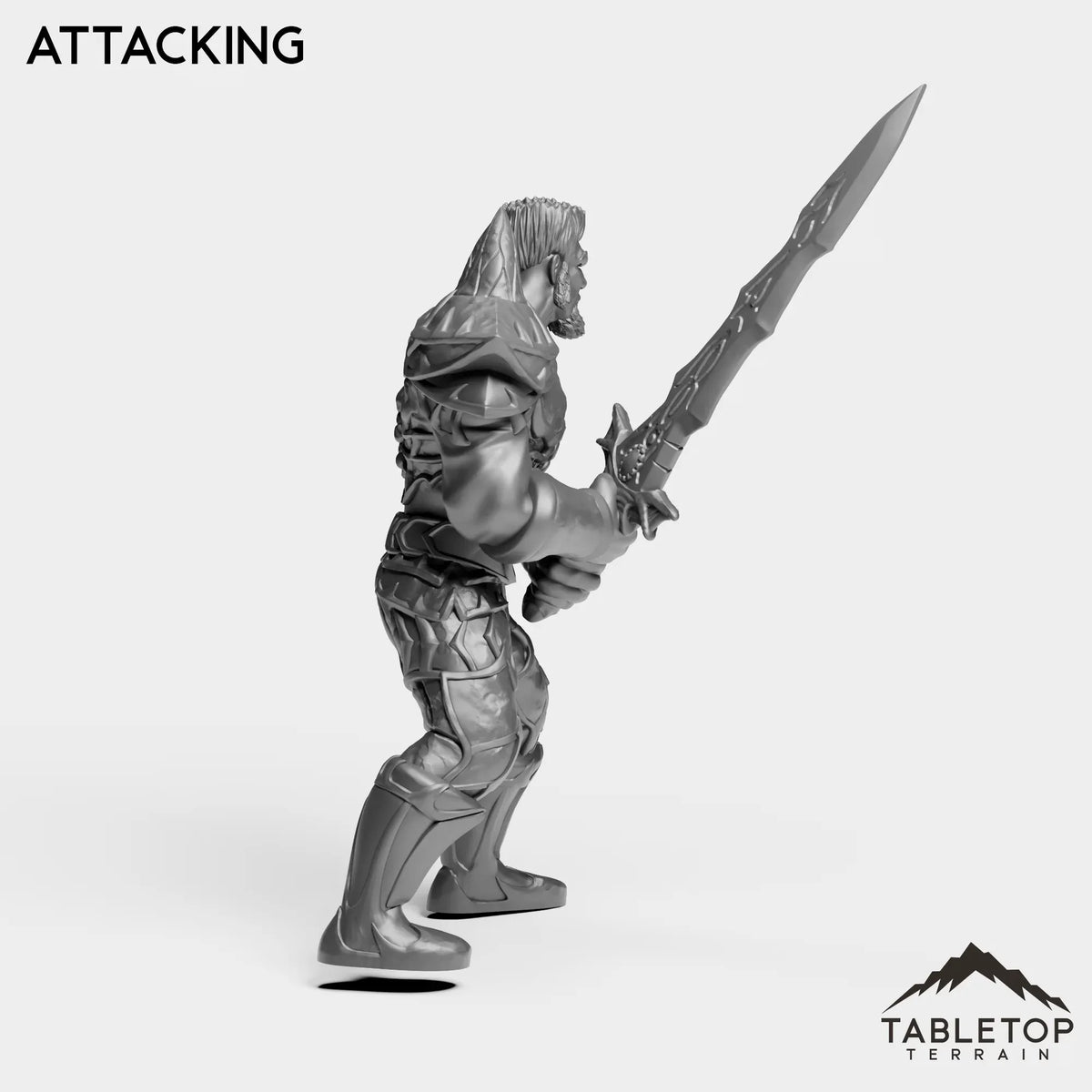 Tabletop Terrain Miniature Military Instructor
