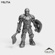 Tabletop Terrain Miniature Militia Human Militia