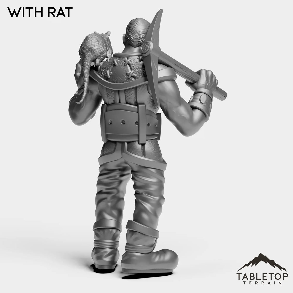 Tabletop Terrain Miniature Miner John