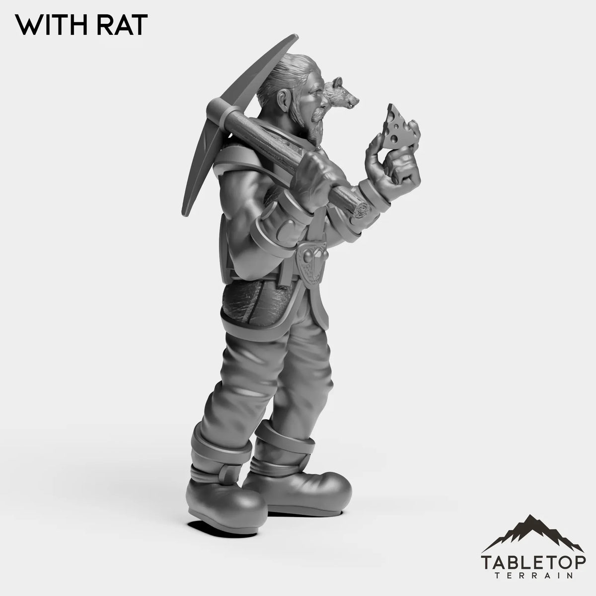 Tabletop Terrain Miniature Miner John