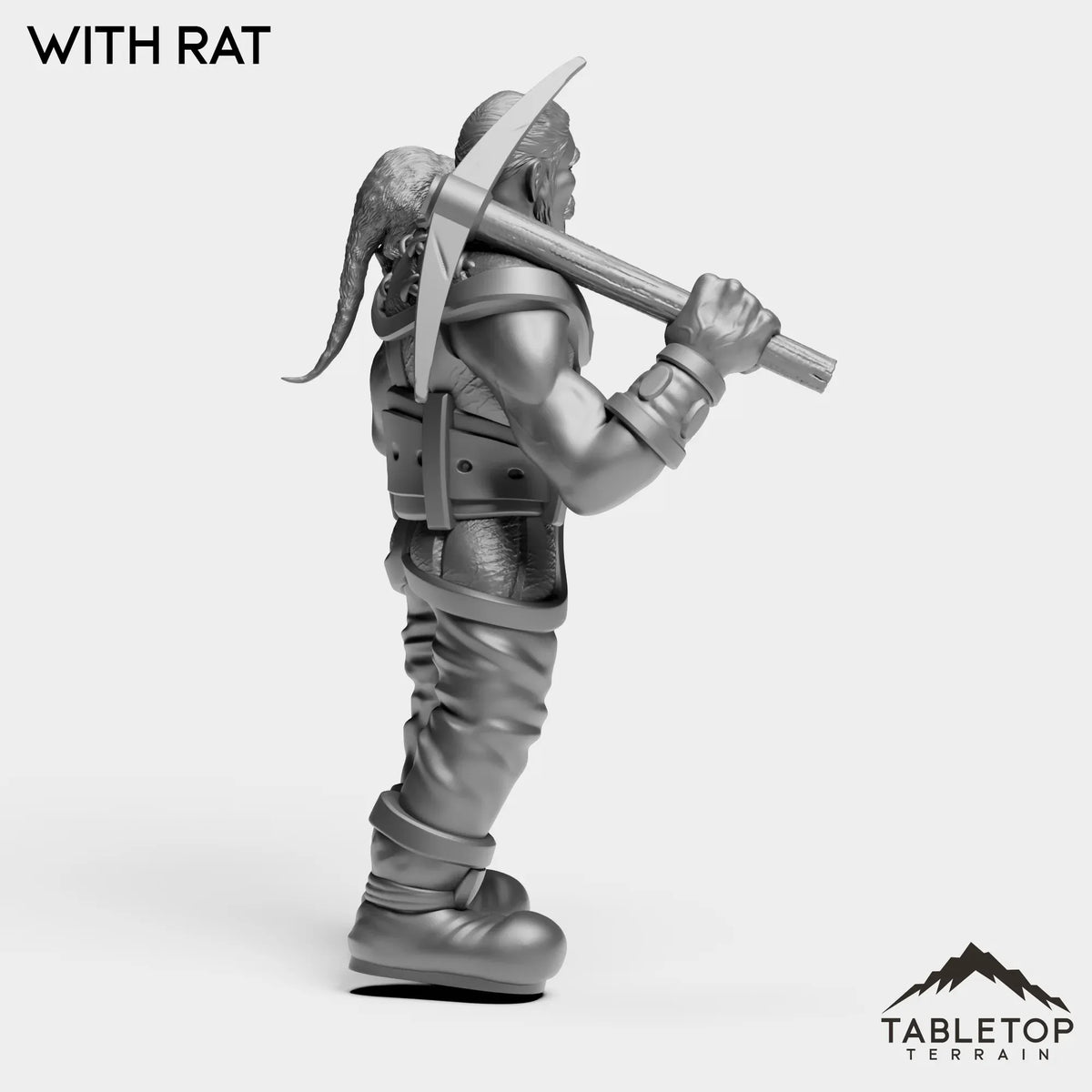 Tabletop Terrain Miniature Miner John