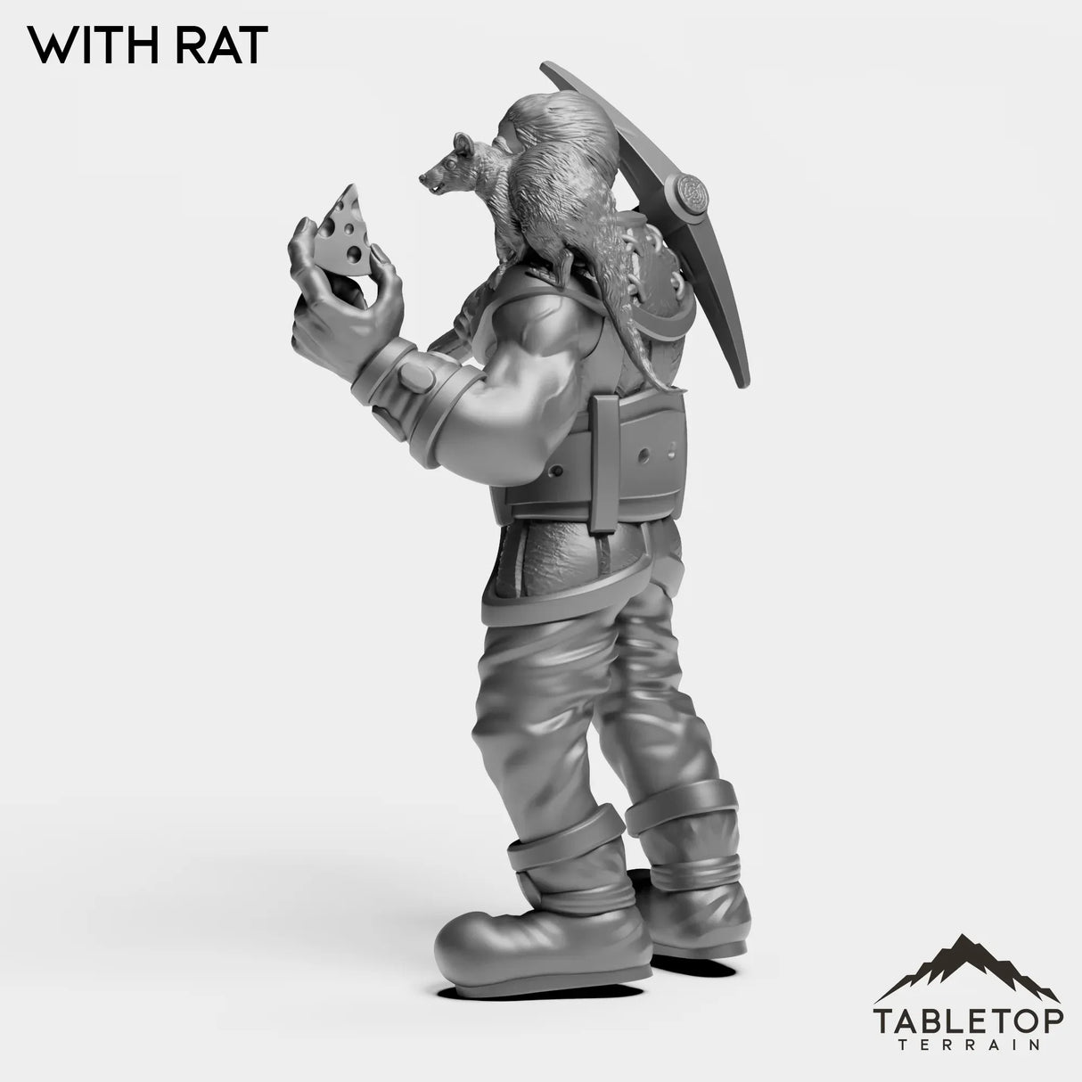 Tabletop Terrain Miniature Miner John