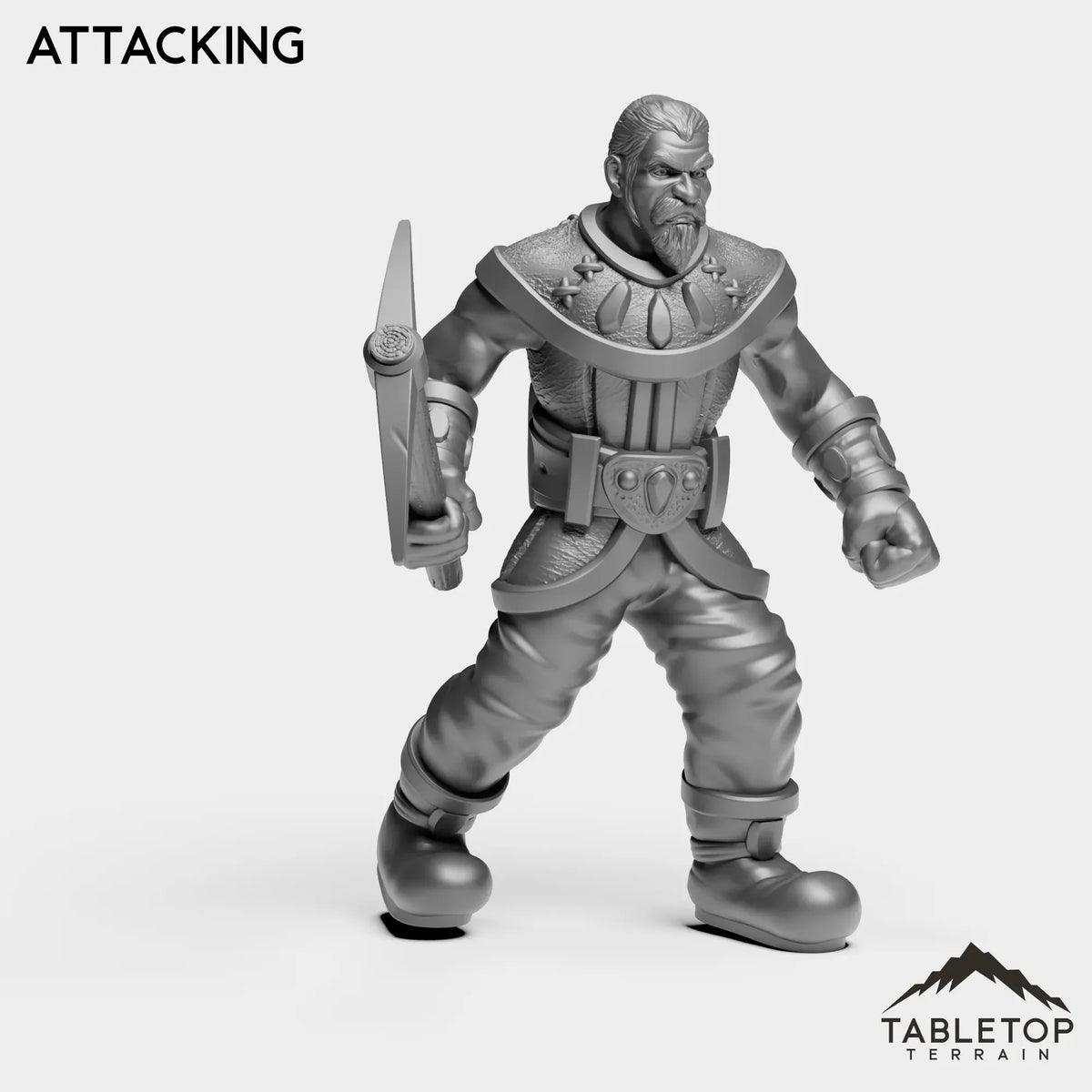 Tabletop Terrain Miniature Miner John