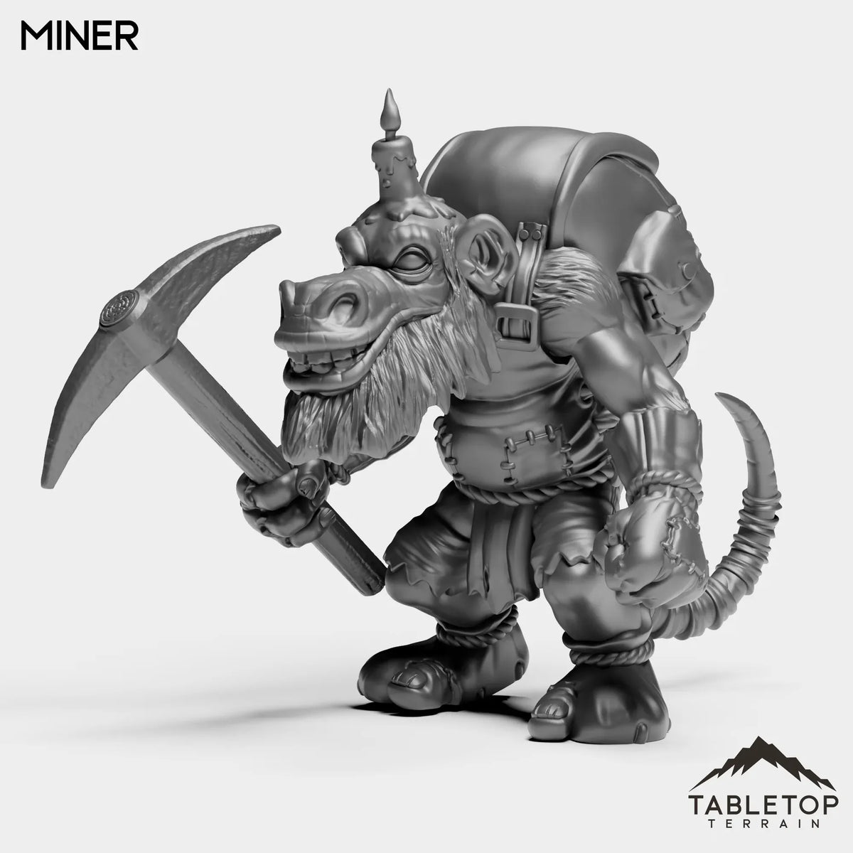 Tabletop Terrain Miniature Miner Kobolds
