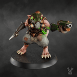 Tabletop Terrain Miniature Miner Rat