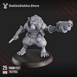 Tabletop Terrain Miniature Miner Rat