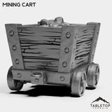 Tabletop Terrain Miniature Mining Cart Mine Accessories