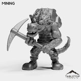Tabletop Terrain Miniature Mining Kobold Thief