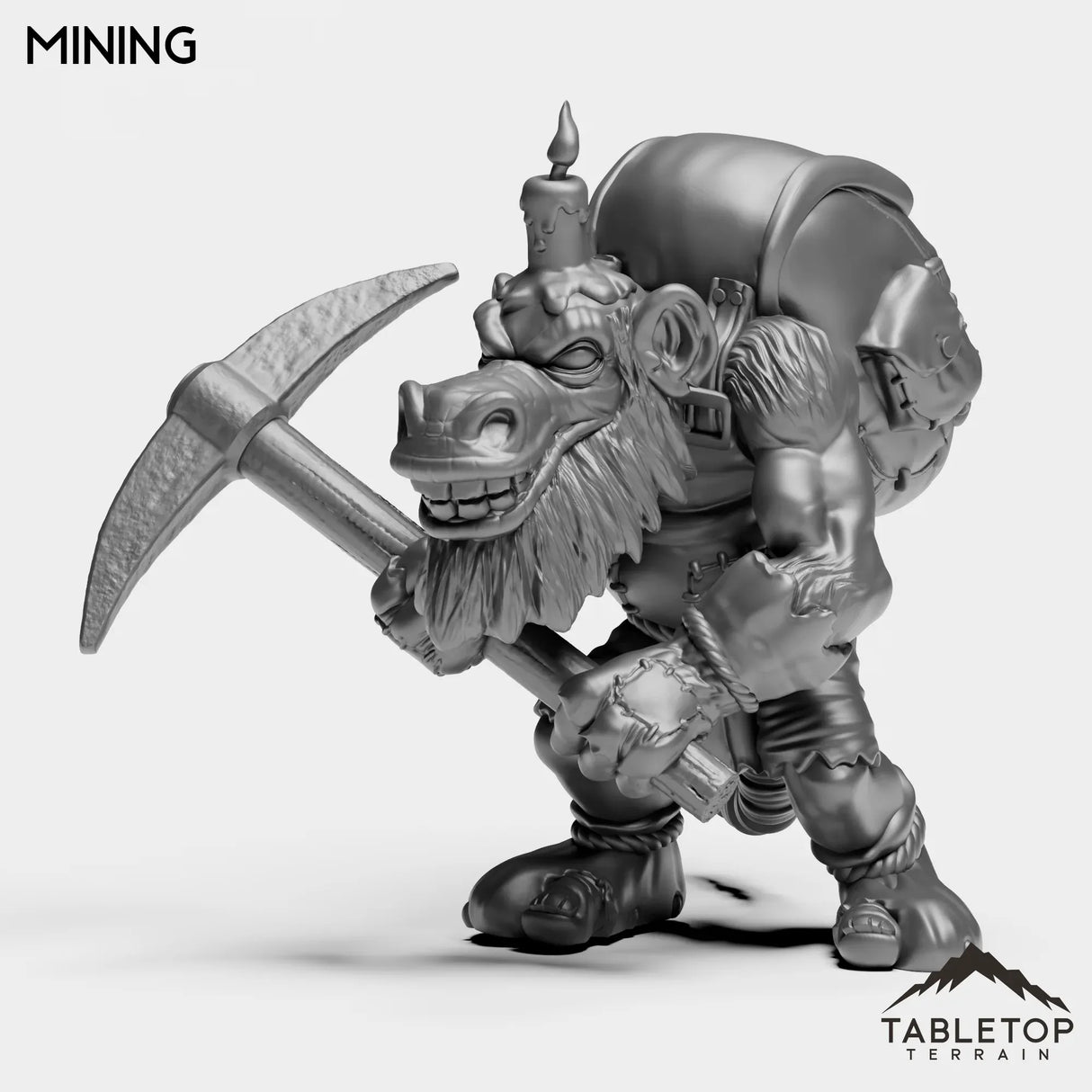 Tabletop Terrain Miniature Mining Kobolds