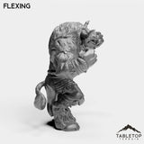 Tabletop Terrain Miniature Minotaur Brute