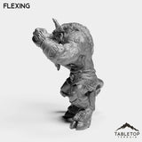 Tabletop Terrain Miniature Minotaur Brute