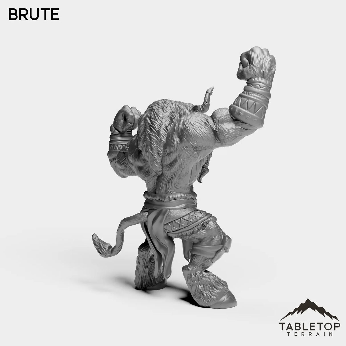 Tabletop Terrain Miniature Minotaur Brute