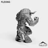 Tabletop Terrain Miniature Minotaur Brute