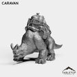 Tabletop Terrain Miniature Minotaur Caravan