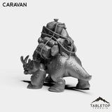 Tabletop Terrain Miniature Minotaur Caravan