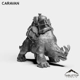 Tabletop Terrain Miniature Minotaur Caravan