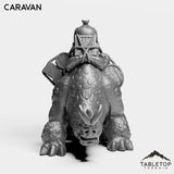 Tabletop Terrain Miniature Minotaur Caravan