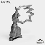 Tabletop Terrain Miniature Minotaur Druid Female