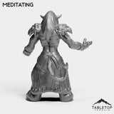 Tabletop Terrain Miniature Minotaur Druid Female