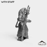 Tabletop Terrain Miniature Minotaur Druid Female