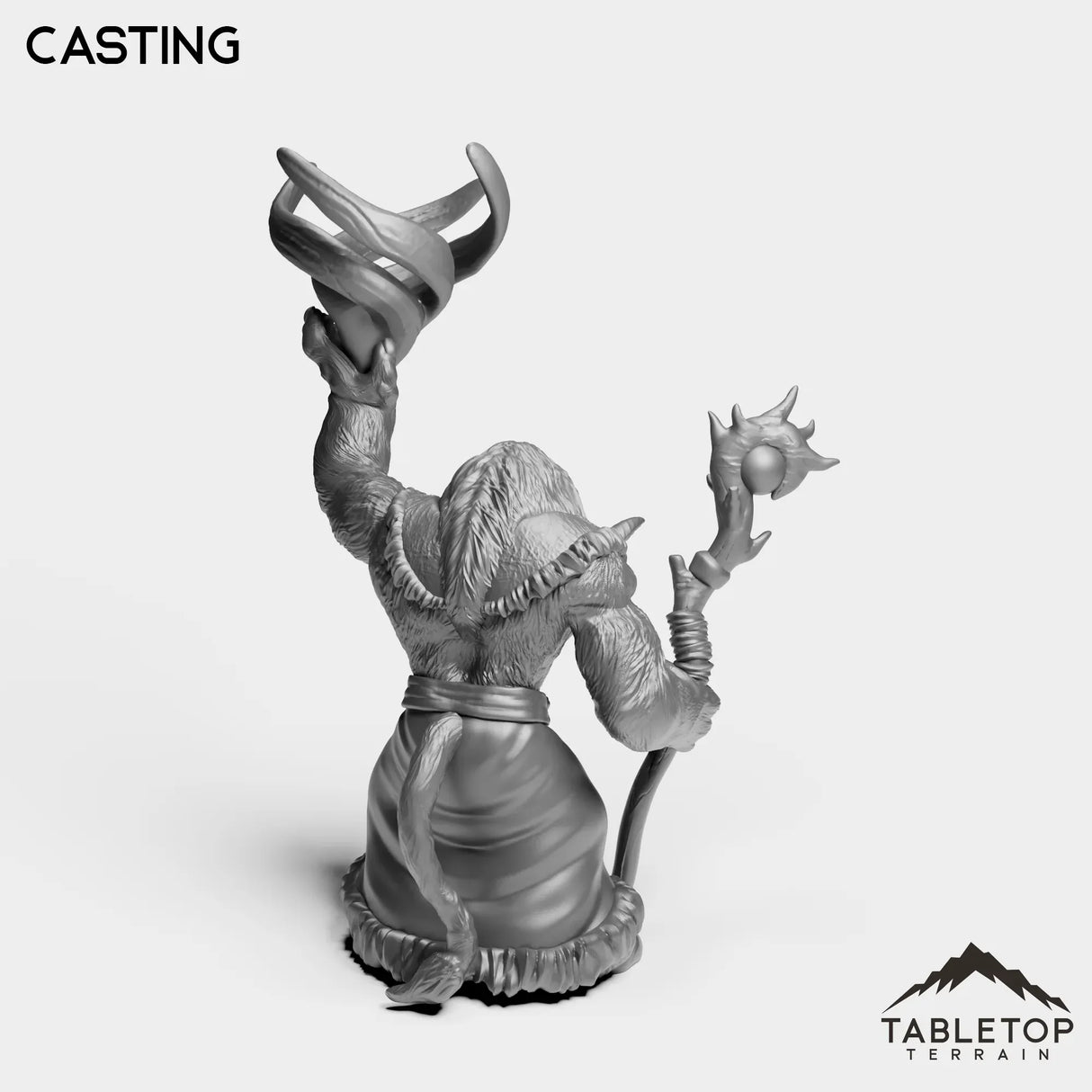 Tabletop Terrain Miniature Minotaur Druid Starter