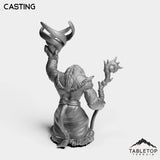 Tabletop Terrain Miniature Minotaur Druid Starter