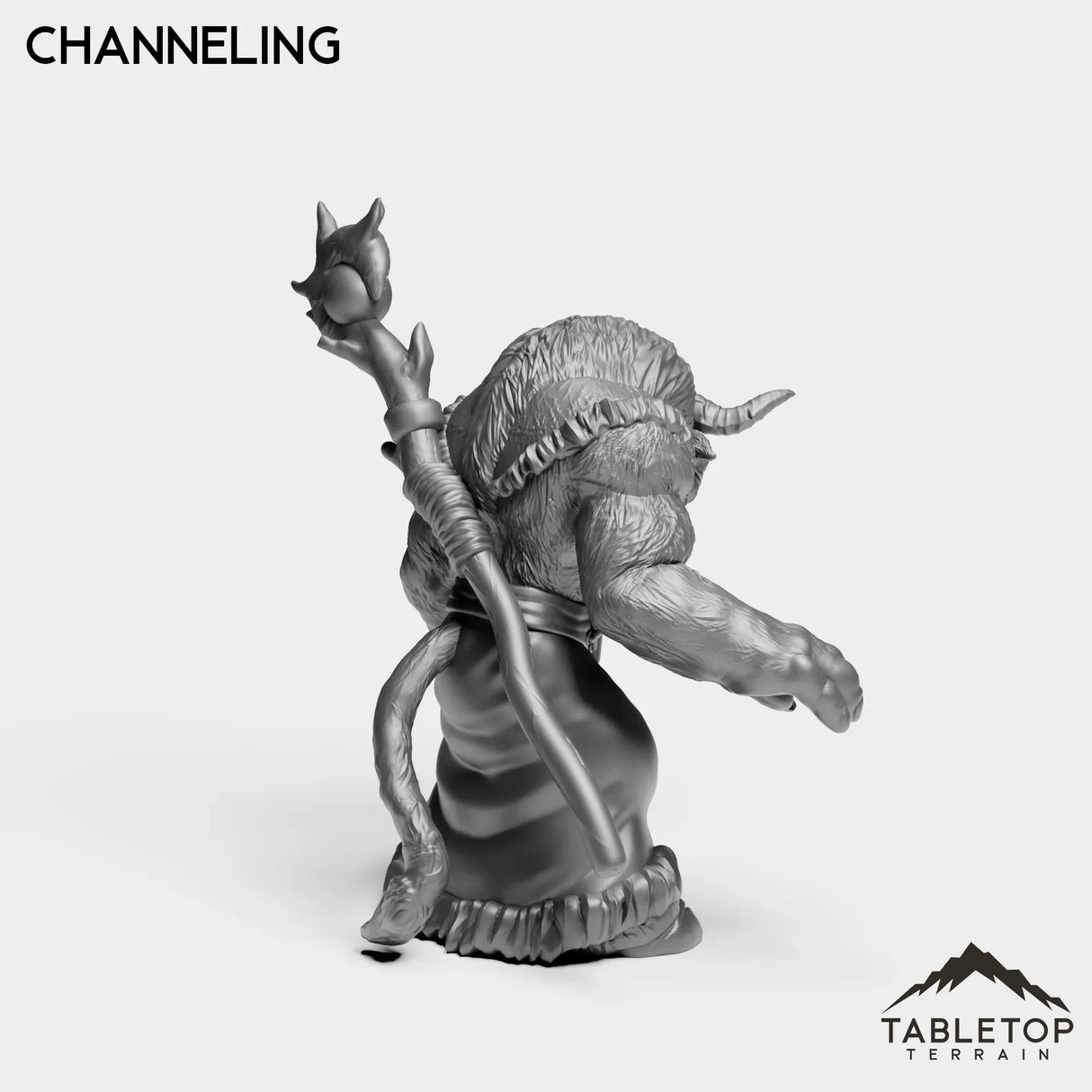Tabletop Terrain Miniature Minotaur Druid Starter