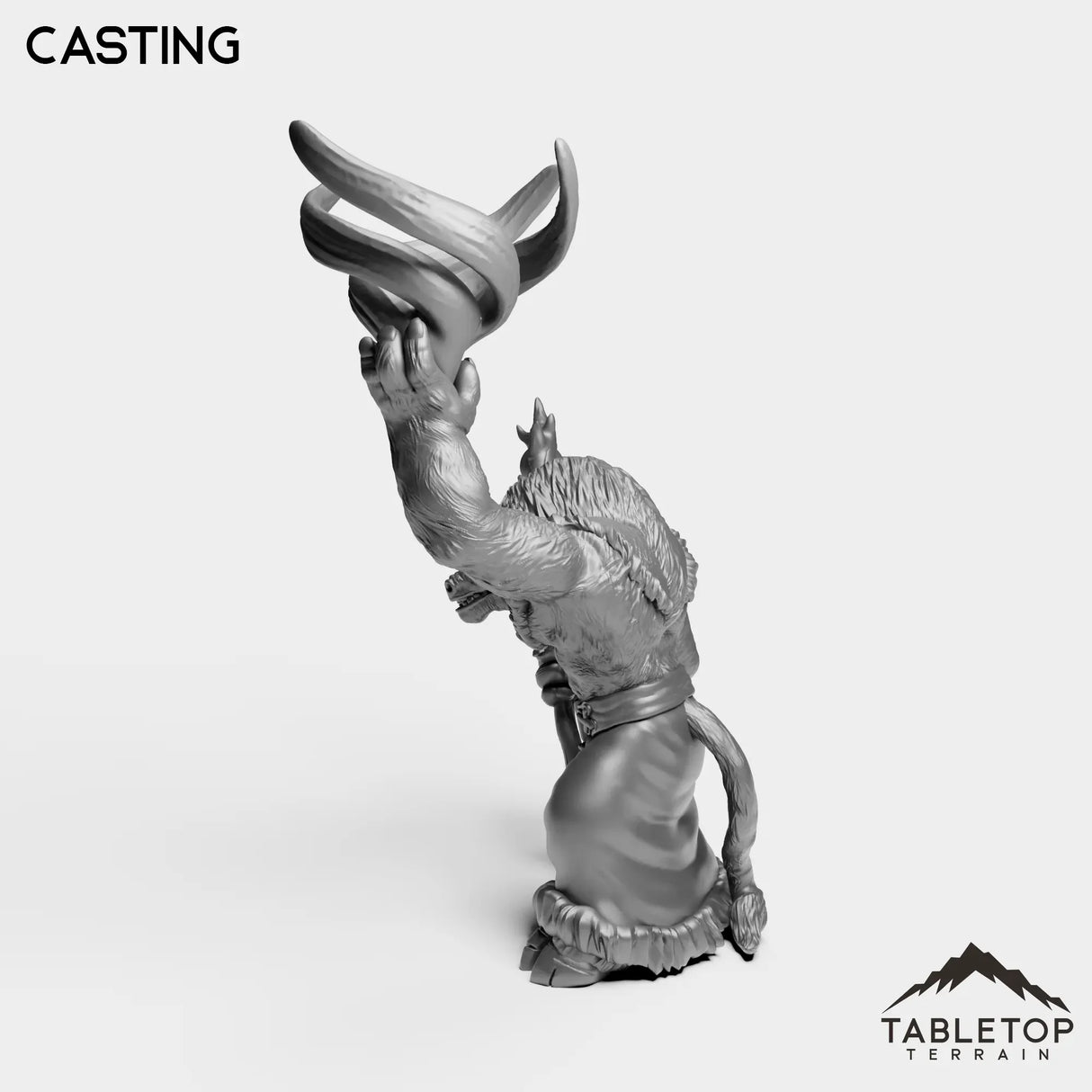 Tabletop Terrain Miniature Minotaur Druid Starter