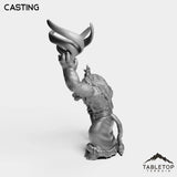 Tabletop Terrain Miniature Minotaur Druid Starter
