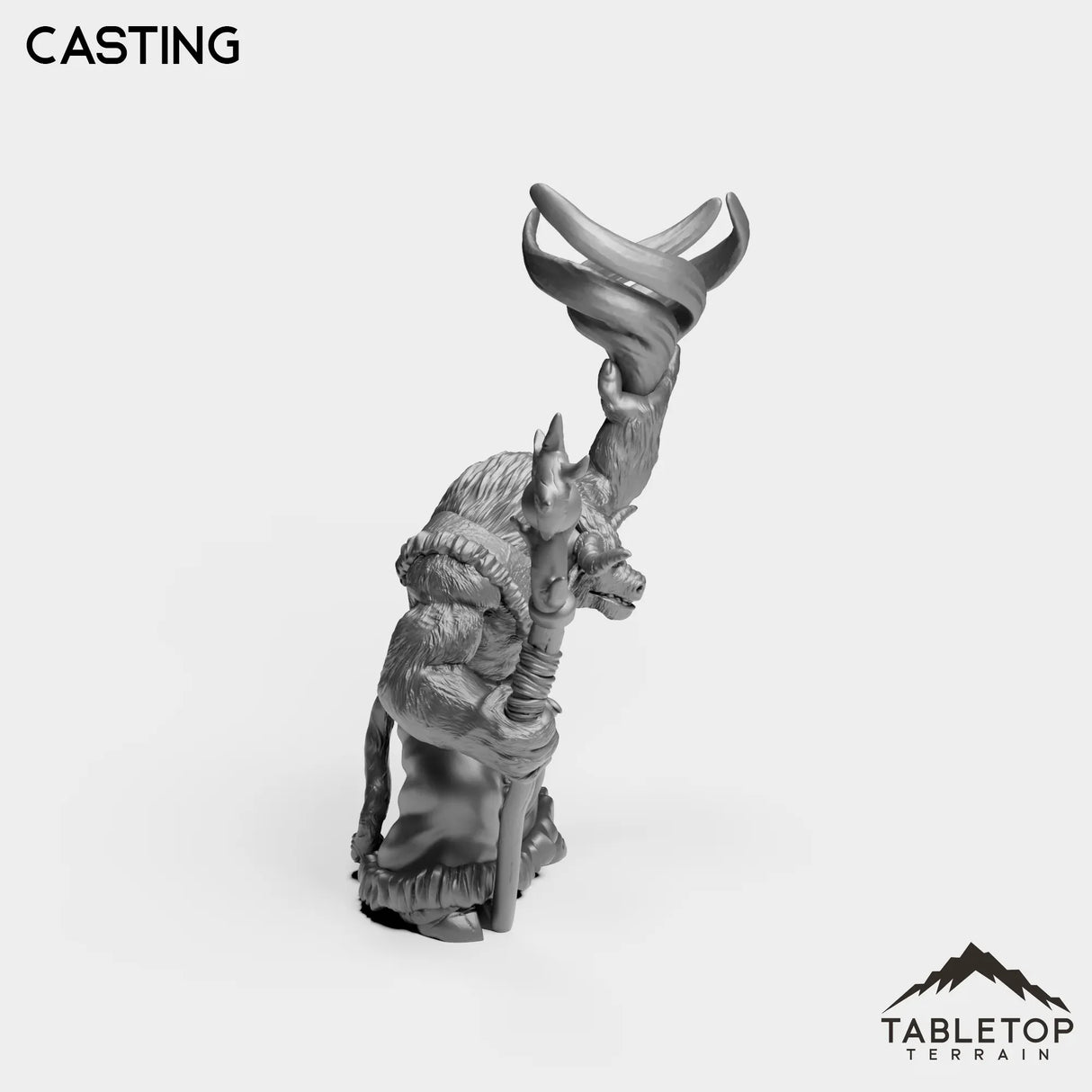 Tabletop Terrain Miniature Minotaur Druid Starter