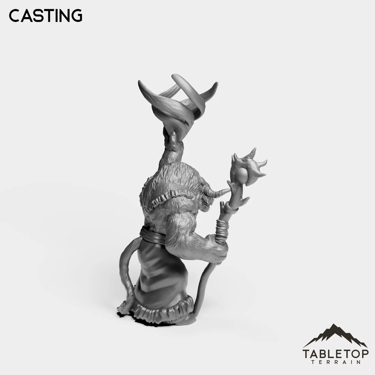 Tabletop Terrain Miniature Minotaur Druid Starter