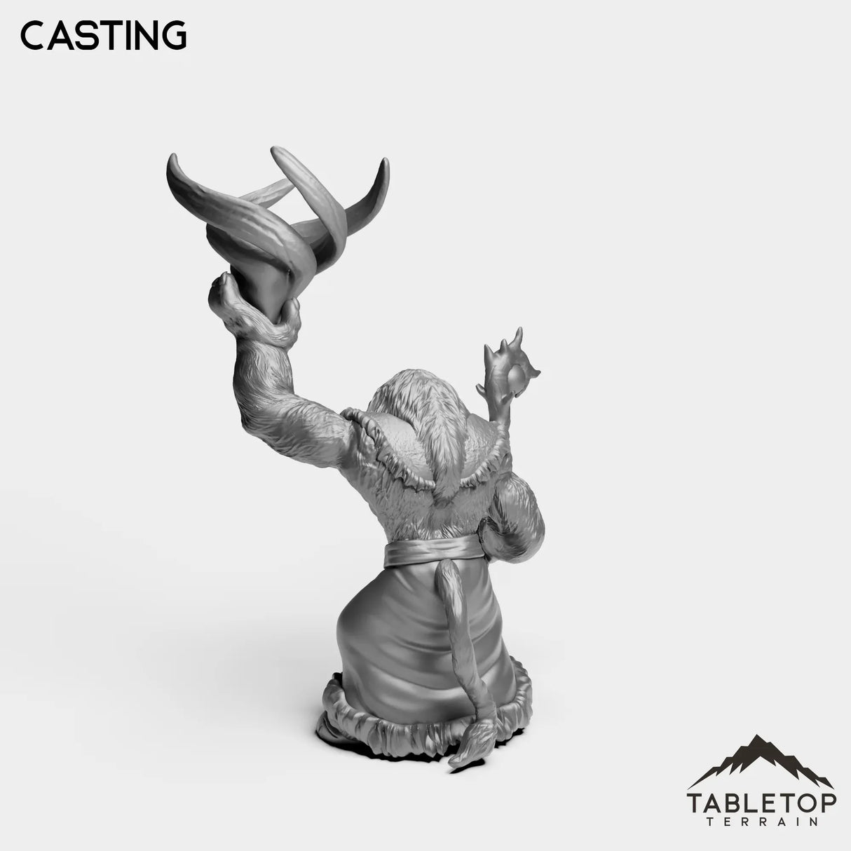 Tabletop Terrain Miniature Minotaur Druid Starter