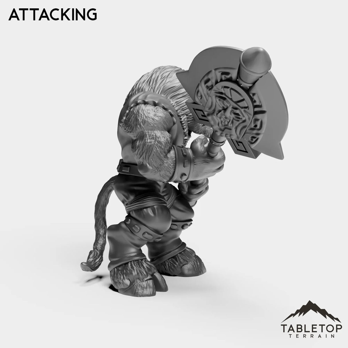 Tabletop Terrain Miniature Minotaur Elite