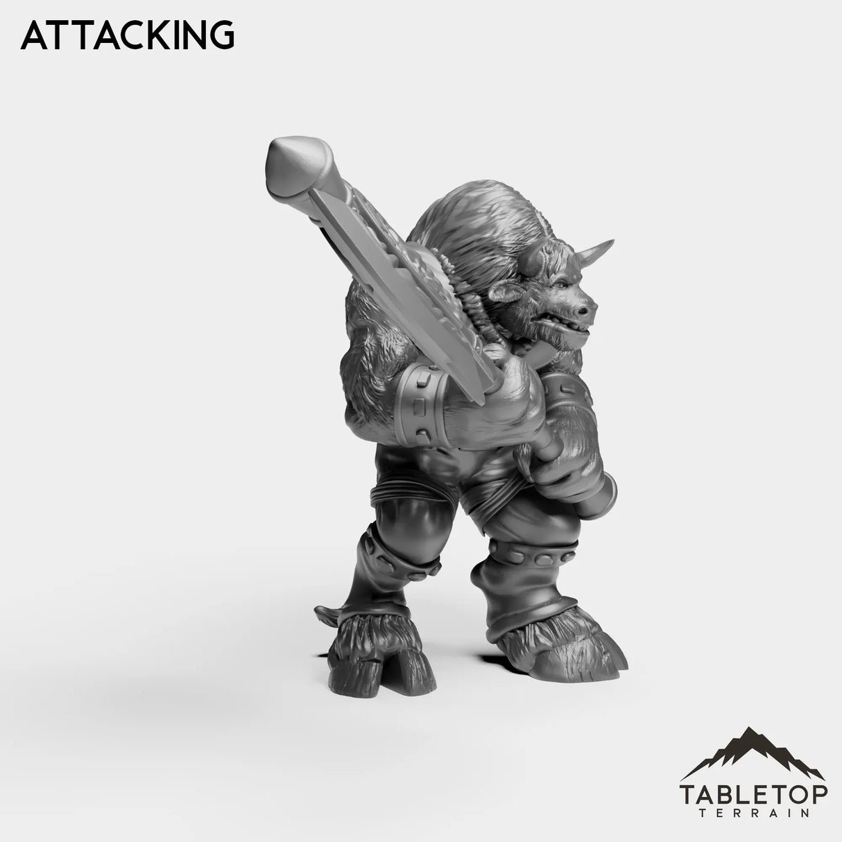 Tabletop Terrain Miniature Minotaur Elite