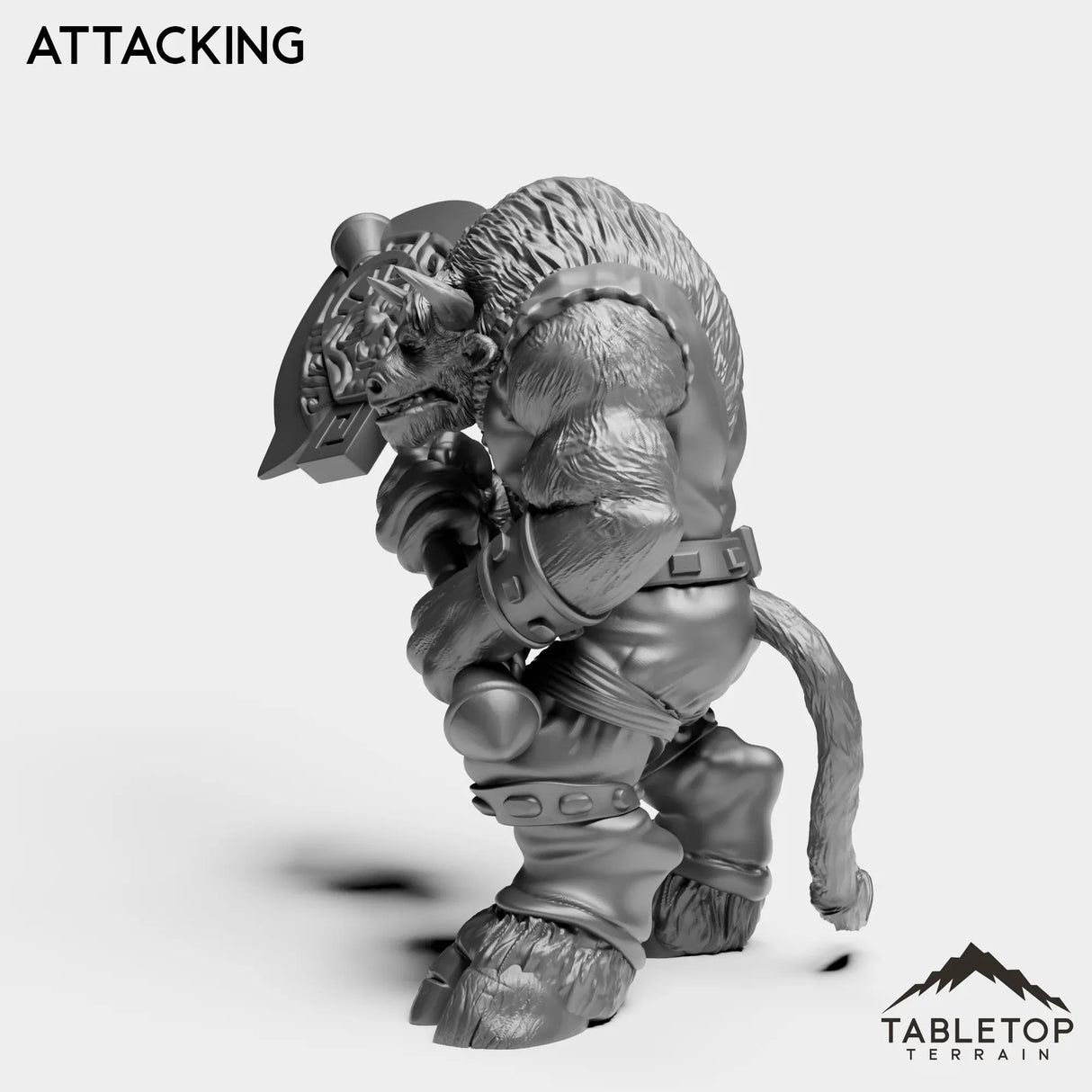 Tabletop Terrain Miniature Minotaur Elite