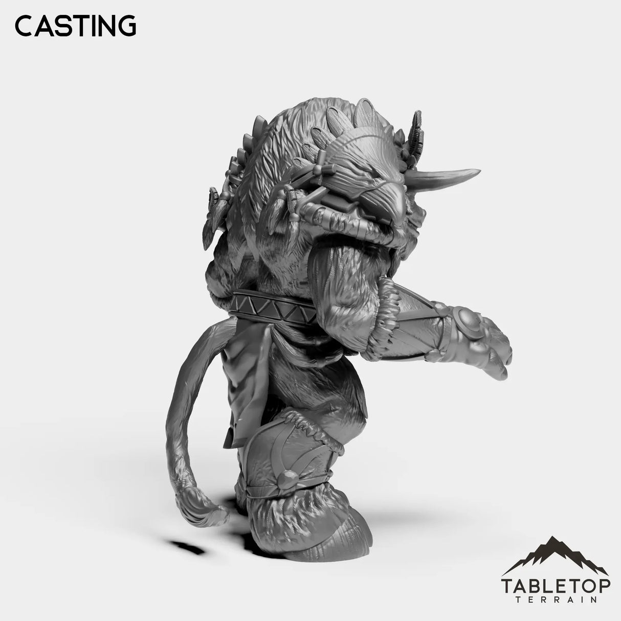 Tabletop Terrain Miniature Minotaur Heritage Druid